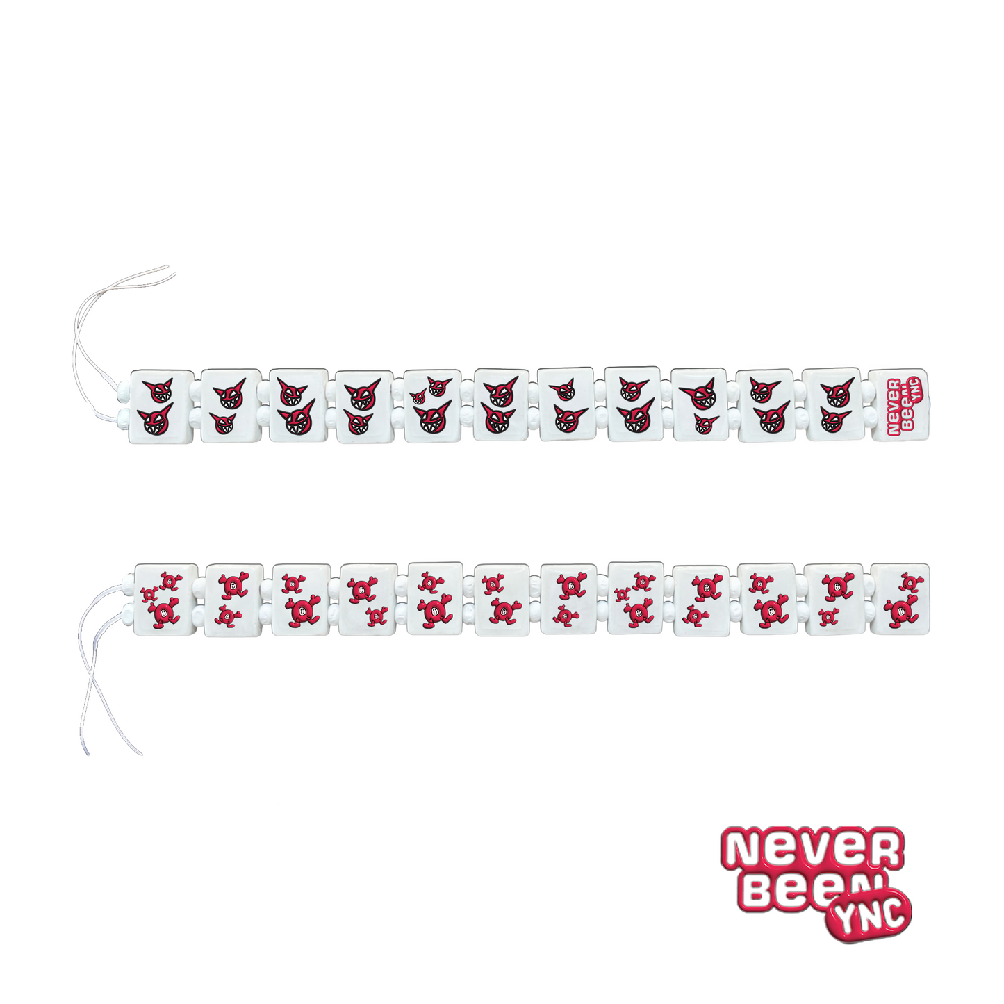 YNC X NEVERBEEN BRACELET (white)